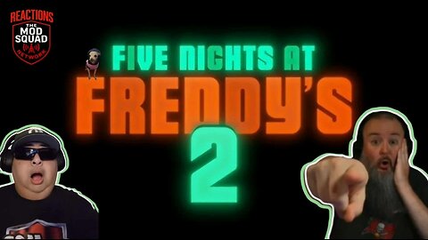 Five Nights At Freddy's 2 Trailer Reaction Video | MOD Squad Reacts