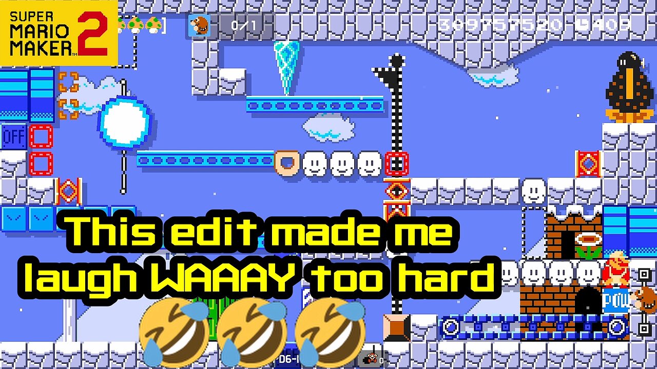 One Screen Puzzle 9 by justJusttt | Week 10 of best Endless Expert level | Super Mario Maker 2