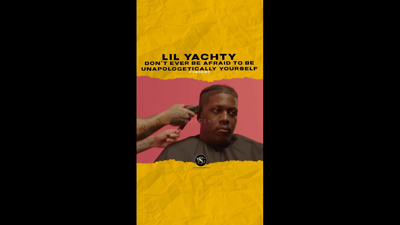 @lilyachty Don’t ever be afraid to be unapologetically yourself
