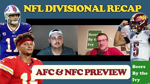 NFL Divisional Recap | NFC AFC Championship First Look