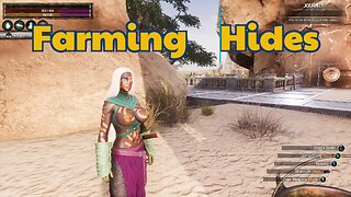 Conan Exiles farming hides best place beginners guide busty