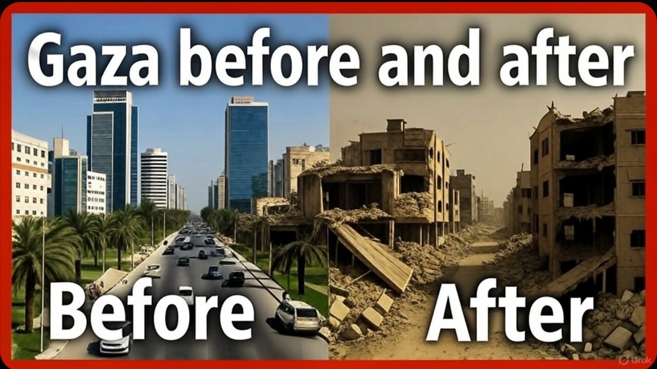 Drone footage shows absolute devastation in Gaza The Weekly Show Live 157