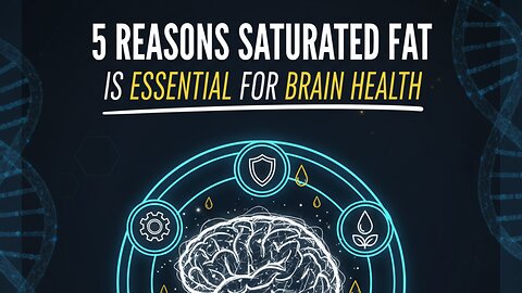 5 Reasons Saturated Fat is Essential for Brain Health