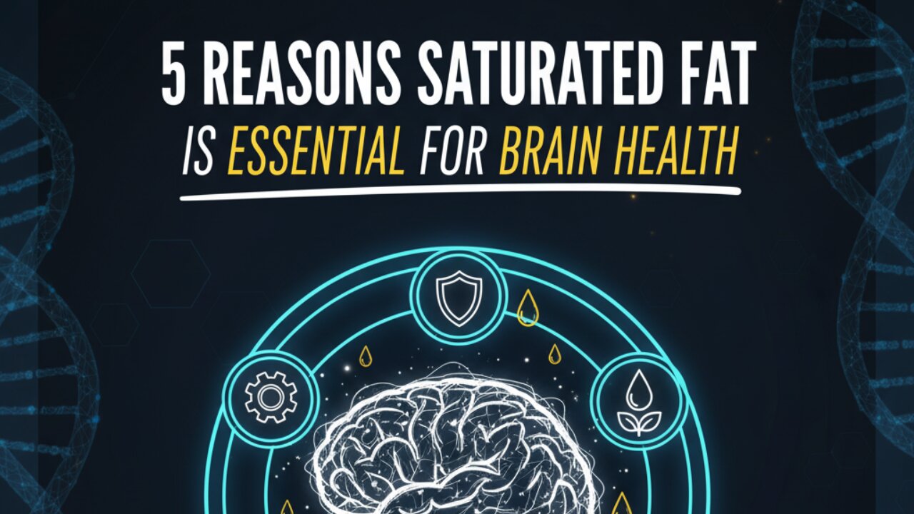 5 Reasons Saturated Fat is Essential for Brain Health