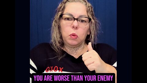 🚨 You Are Worse Than Your Enemies If You Do This! 😱 #ASL #deaf #realtalk