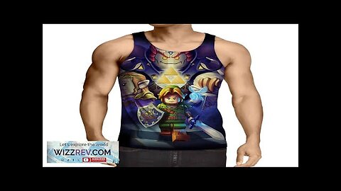 The Legend Of Zelda Link Princess Zelda Ganon Lego Tank Top Review