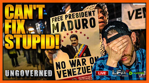 DEMS RUSH TO DEFEND MADURO REGIME! | UNGOVERNED 1.6.26 10AM