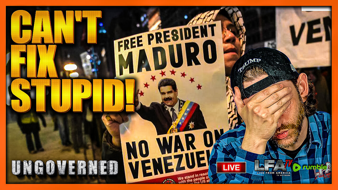 DEMS RUSH TO DEFEND MADURO REGIME! | UNGOVERNED 1.6.26 10AM