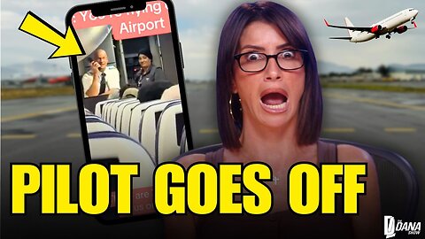 Southwest Pilot UNLEASHES On Congress While Delayed On Runway | The Dana Show - 11/10/25