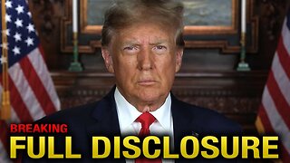 Breaking: Trump Says Everything Is About To Be Disclosed!