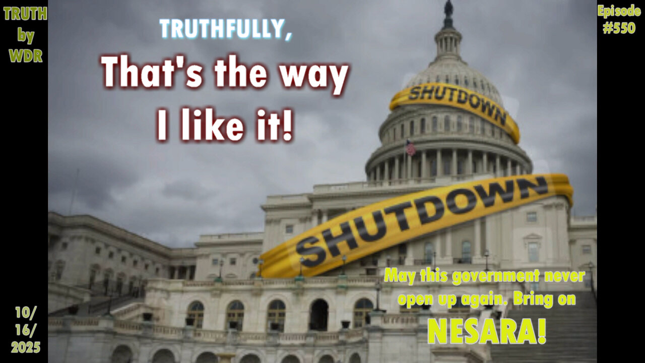TRUTHFULLY, that's the way I like it - TRUTH by WDR - Ep. 550- Live and replay