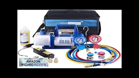 VIVOHOME 110V 1/3 HP 4CFM Single Stage Rotary Vane Air Vacuum Pump Review