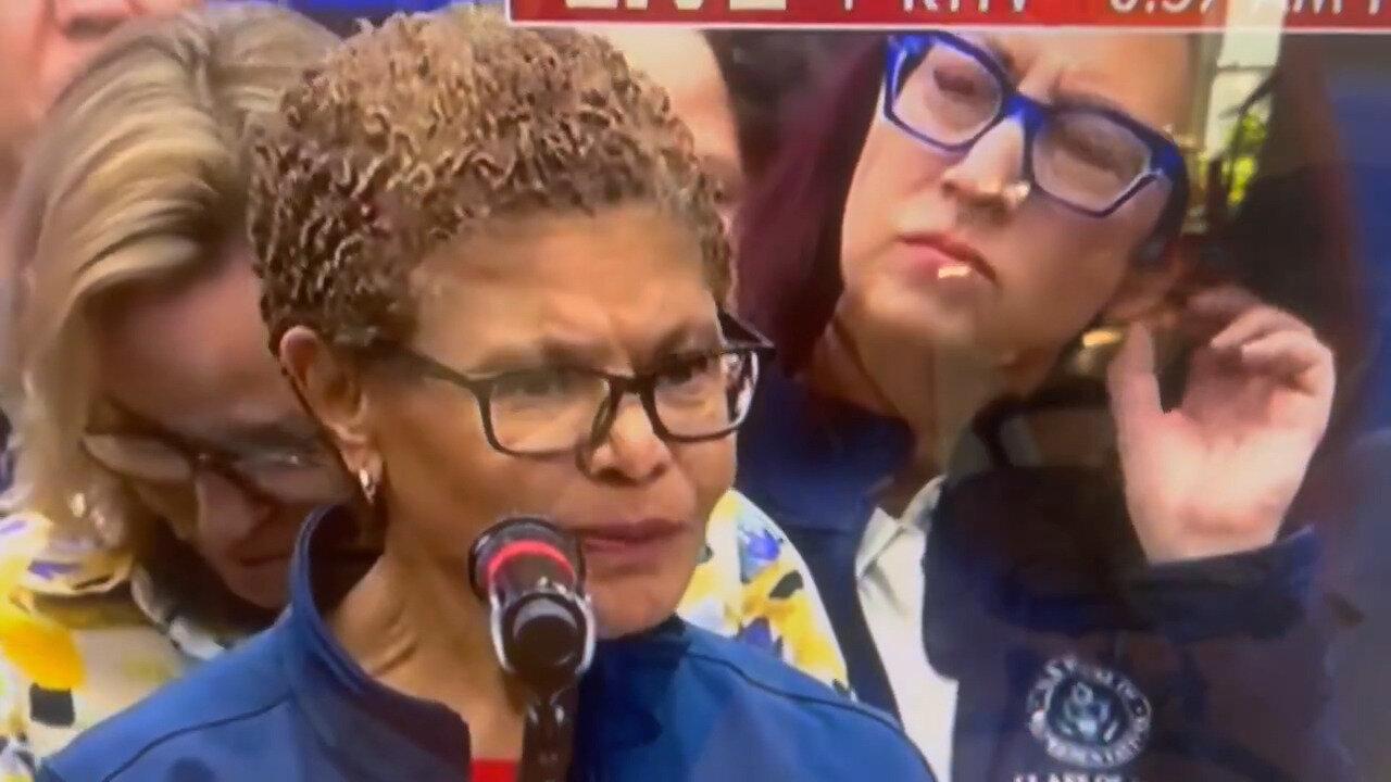 LA Mayor Karen Bass Says Now Is Not The Time To Discuss Who's Responsible