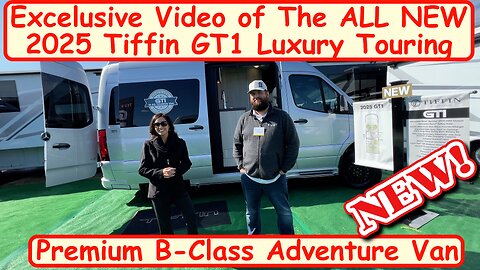 Tour The 2025 Tiffin GT1 Touring Adventure B-Class RV (Van)