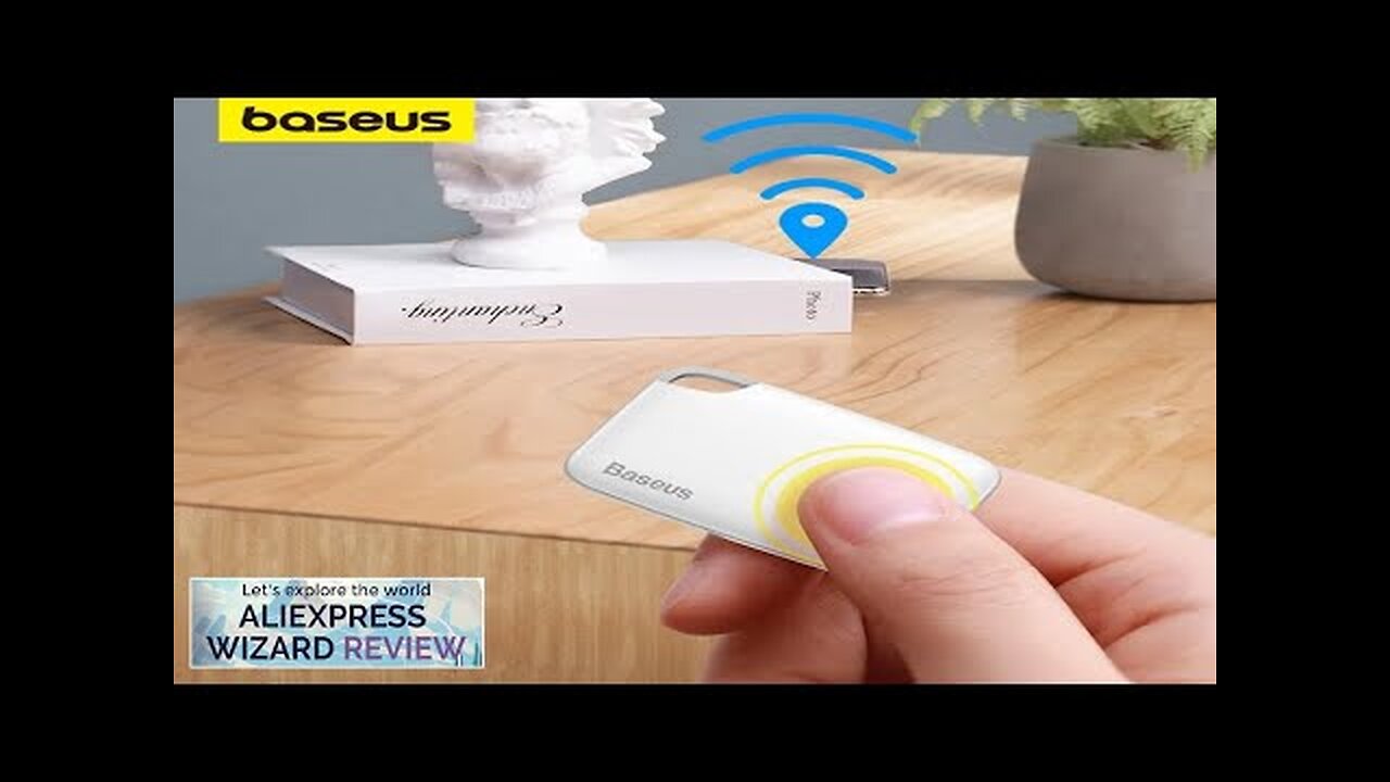 Baseus Anti-lost Alarm Tracker Wireless Smart Tracker Key Finder Child Bag Wallet Review