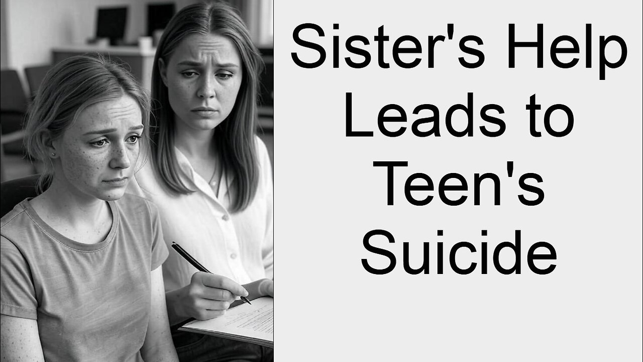 Sister's Help Leads to Teen's Suicide