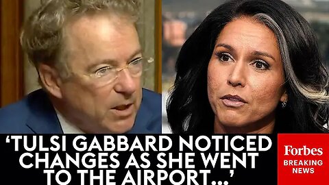 Rand Paul Details 'Weaponization' Of TSA Against Tulsi Gabbard During Biden Era