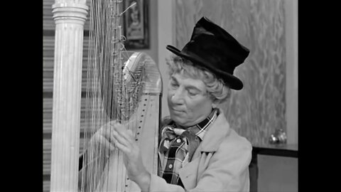 Harpo Marx Plays "Take Me Out To The Ball Game"