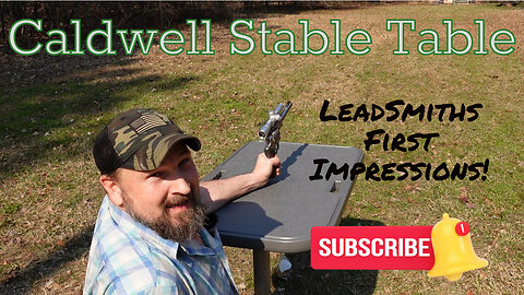 Caldwell Stable Table! My First Impressions #44special #rugerpistol #cz