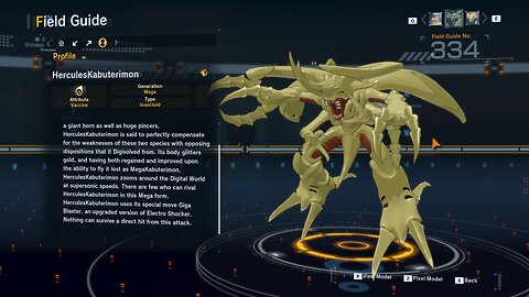 herculeskabuterimon all digivolution/de-digivolution/profile Digimon Story Time Stranger