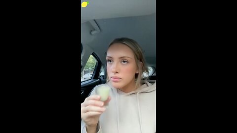 Lemon juice reaction 🤣🤣🤣