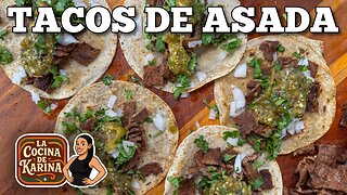 Tacos de Asada on the Blackstone Griddle