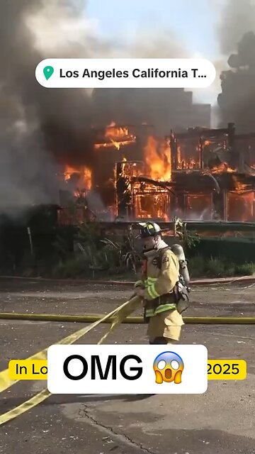 Fire update in Los Angeles today January 16, 2025: Firefighters are