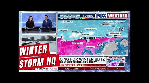 Potentially Historic Storm Kicks Off In Southern Plains Today Bringing Massive Impacts Of Ice, Snow