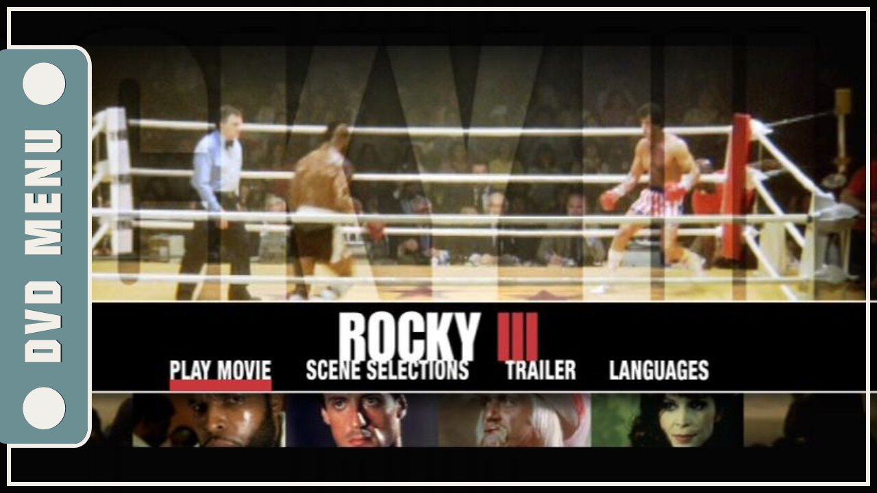 Rocky III - DVD Menu