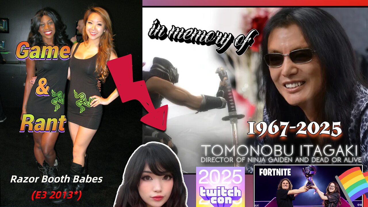 Game & Rant #70 | DOA Legend Passes, Twitch Con Disaster! Emiru Assault & Man wins Female tourney