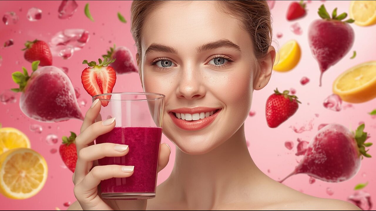 وصفة سموزي النضارة: ديتوكس، طاقة، وبشرة بتنور (١٦٠ سعر حراري)