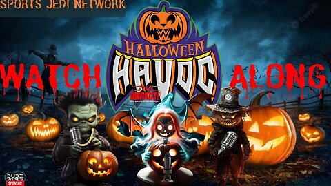 🎃WWE Halloween Havoc Live Watch Along 👻| NXT & TNA Wrestling Reactions DON'T BE SCARED!😱