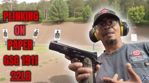 Plinking on Paper with .22LR 1911