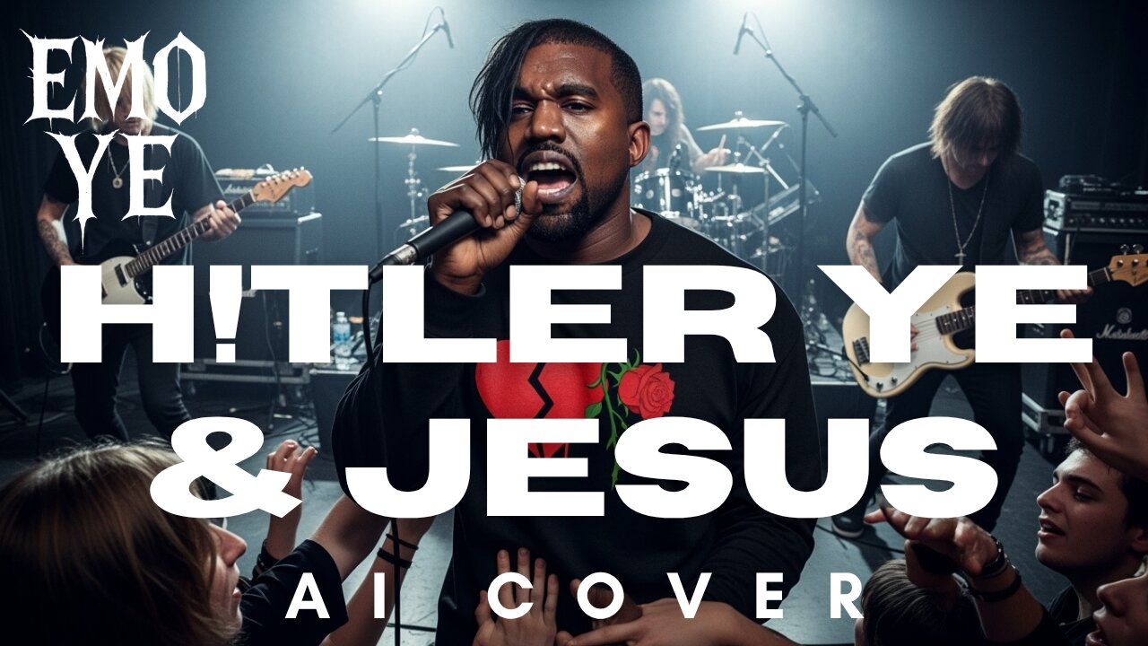 Ye - AI Emo Cover of Hitler Ye and Jesus | AI Gone Christian