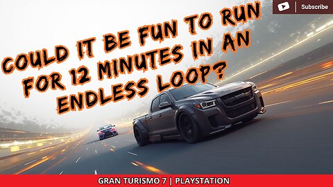 12 MINUTES OF INFINITE LOOP WITH DODGE CHARGER | GRAN TURISMO 7 | PLAYSTATION
