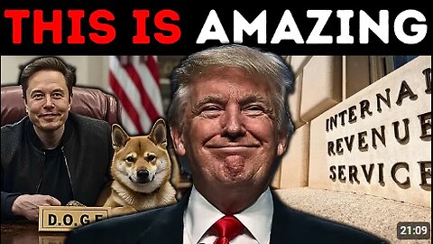 Trump Sends DOGE to RAID and AUDIT the IRS!!