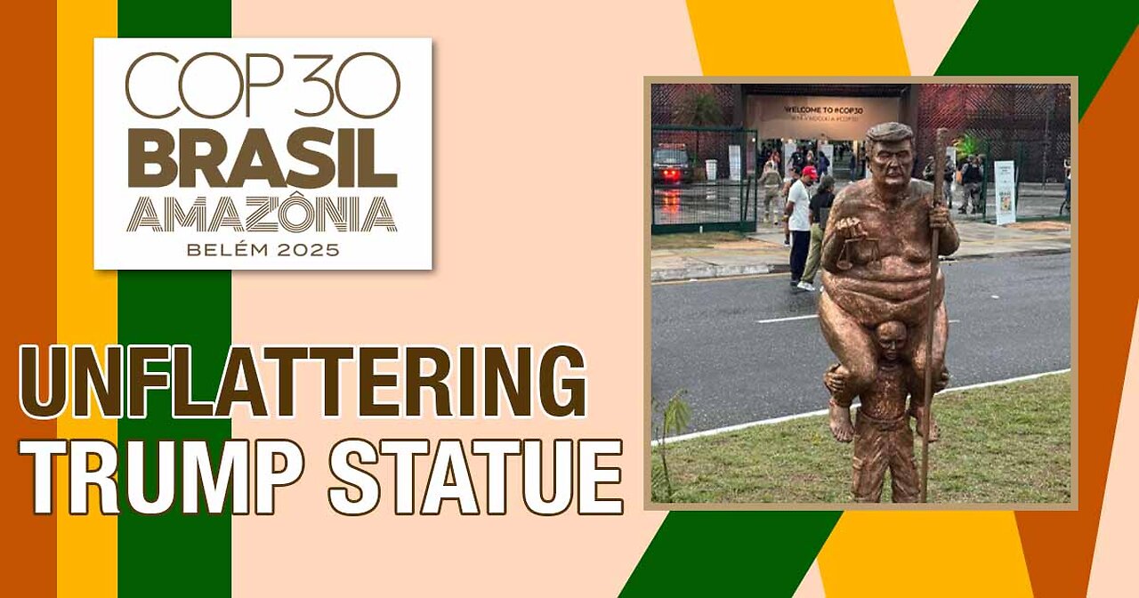 Shameful: Naked Trump Statue Unvailed Outide UN Event
