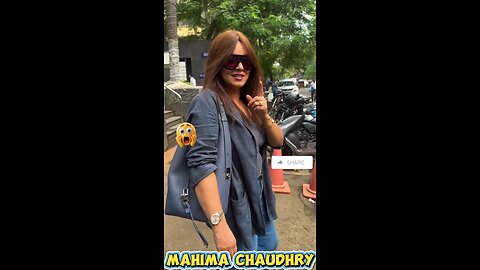 Bollywood Actress Mahima Chaudhary Spotted in Bandra Mumbai 🌹♥️🥰