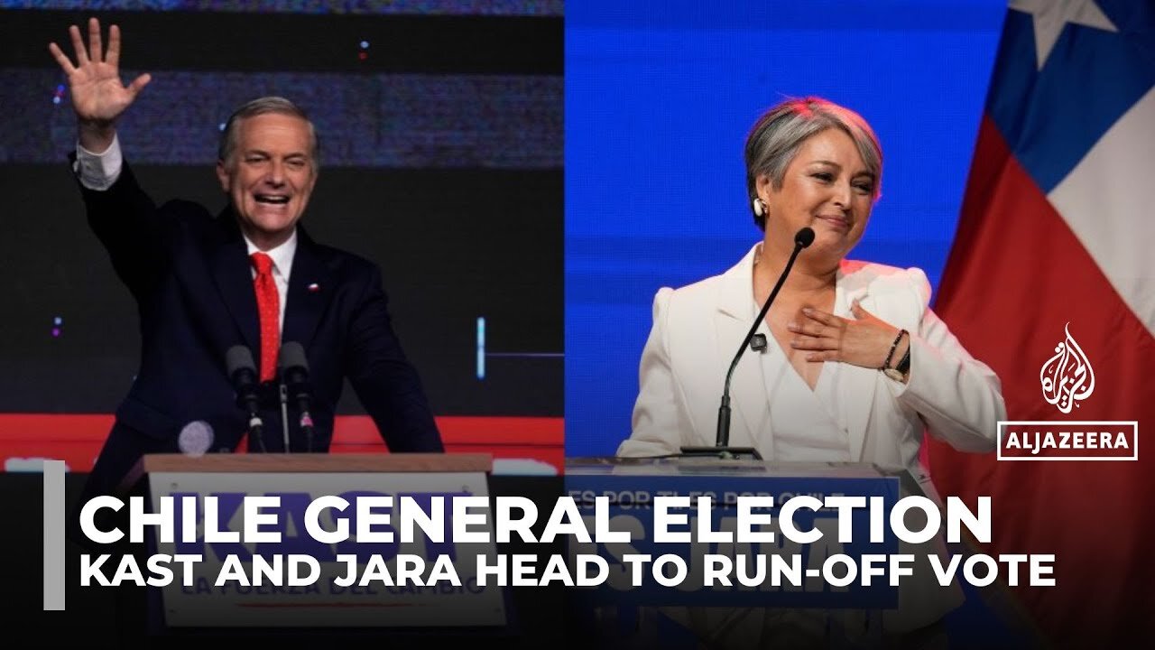 Chile heads to a presidential run-off between Jara and Kast