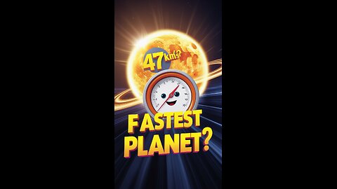 "Zooming Through Space: Discover the Fastest Planet in Our Solar System!"