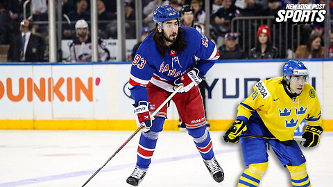 Rangers' Mika Zibanejad 'honored' to represent Team Sweden at 4 Nations Face-Off