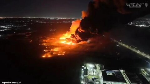 Énorme explosion dans une zone industrielle près de Buenos Aires en Argentine