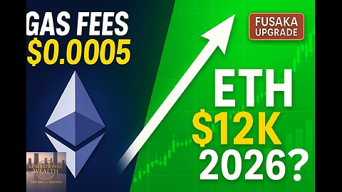 ETH Fusaka Update: Gas Fees Dropping to $0.005 This December