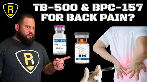 Back Pain Relief: Do TB-500 & BPC 157 Really Work?