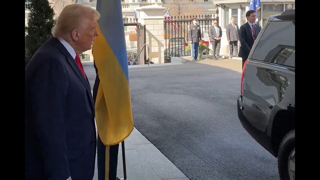 What A BIG BOY! Look Who's All Dressed Up Today! Trump Greets Zelenskyy As Only He Can And LOL