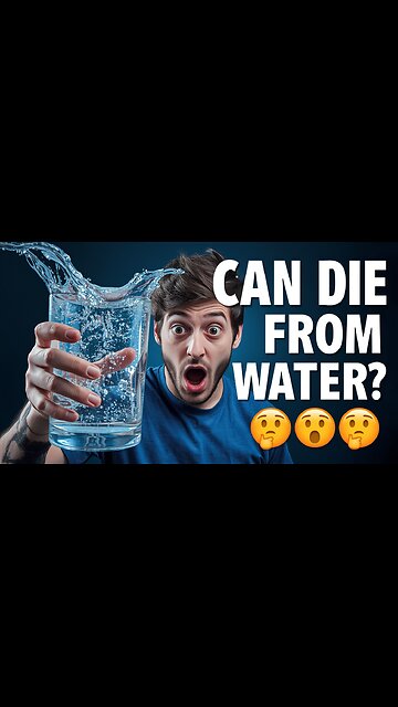 Can You DIE From Drinking Too Much Water! 😨 #Hydration #Shorts