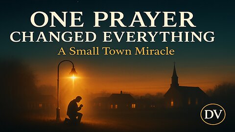 The Prayer That Awakened a Small Town | One Voice Became a Miracle 🔥🙏