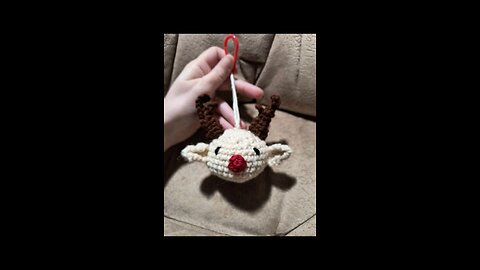 Rudolph the Red Nose Reindeer Amigurumi