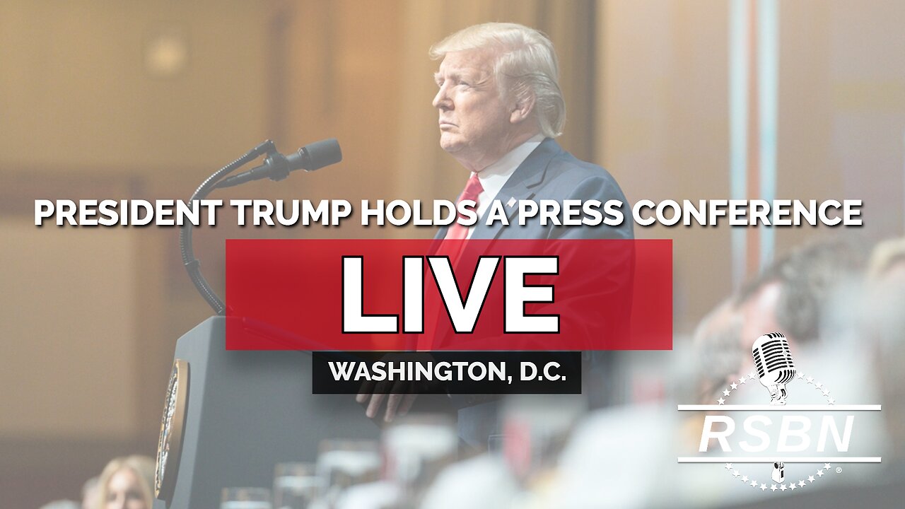 LIVE REPLAY: President Trump Holds a Major Press Conference on Tariffs - 2/13/25