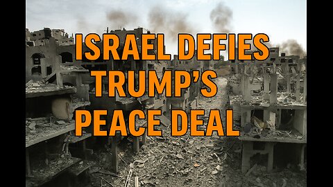 Israel Sabotages Trump Peace Deal with Hamas | Gaza Cams
